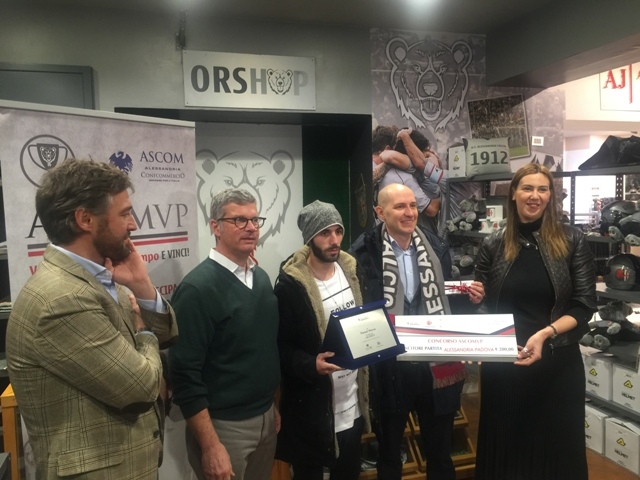 AscoMvp: premiati Marras e il fortunato estratto che lo ha votato