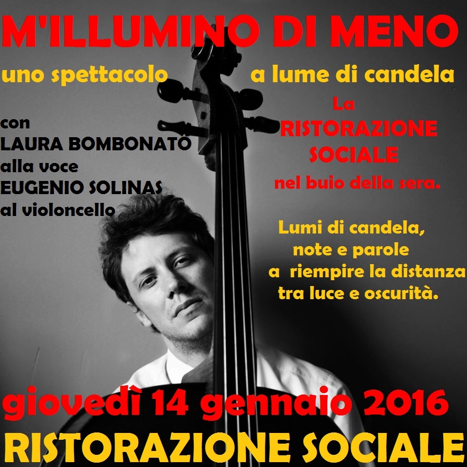 Spettacolo a lume di candela alla Ristorazione