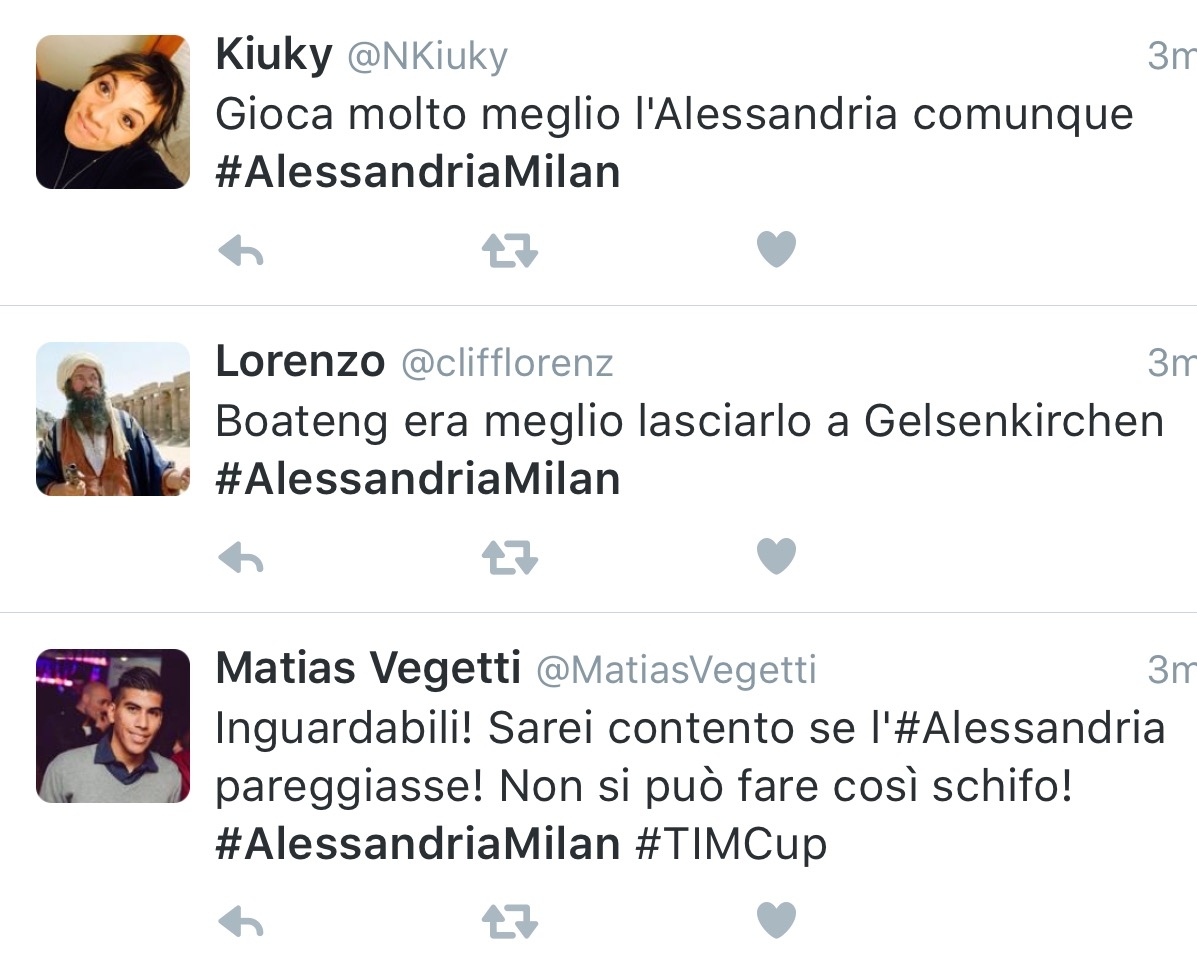 Il popolo di Twitter elogia i Grigi: “Non si capisce quale sia la squadra di C”
