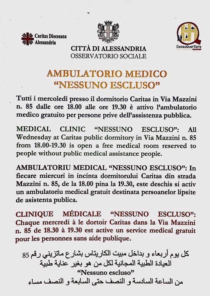 Il consigliere Sarti accende la polemica sull’ambulatorio “nessuno escluso” e “Ippocrate si rivolta nella tomba”