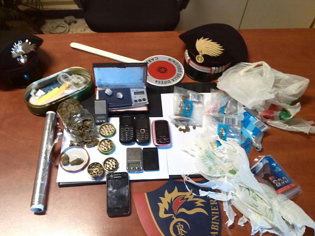 Carabinieri di Ovada scovano banda di spacciatori