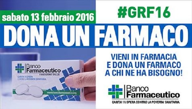 Questo sabato la Giornata di Raccolta del Farmaco per donare medicinali a chi non può permetterseli