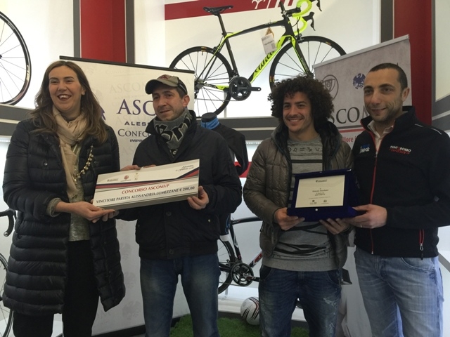 AscoMVP: premiati Iocolano e il tifoso vincitore del concorso
