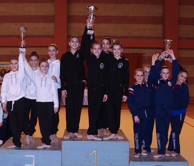 Ginnastica Ritmica: Valentia sul podio in serie C