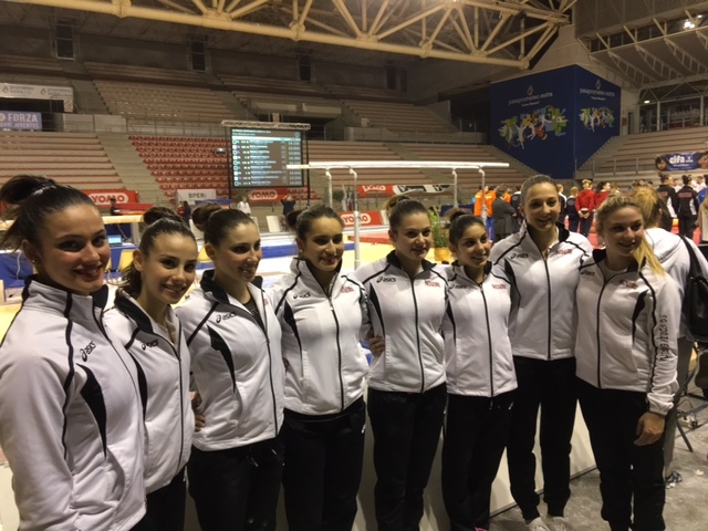 Ginnastica Artistica: parallele “maledette” per la Forza e Virtù, solo sesta ad Ancona