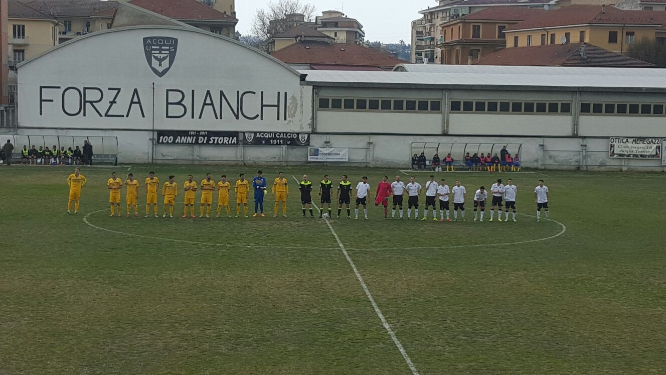 Acqui resiste meno di mezz’ora contro lo Sporting nuovo capolista