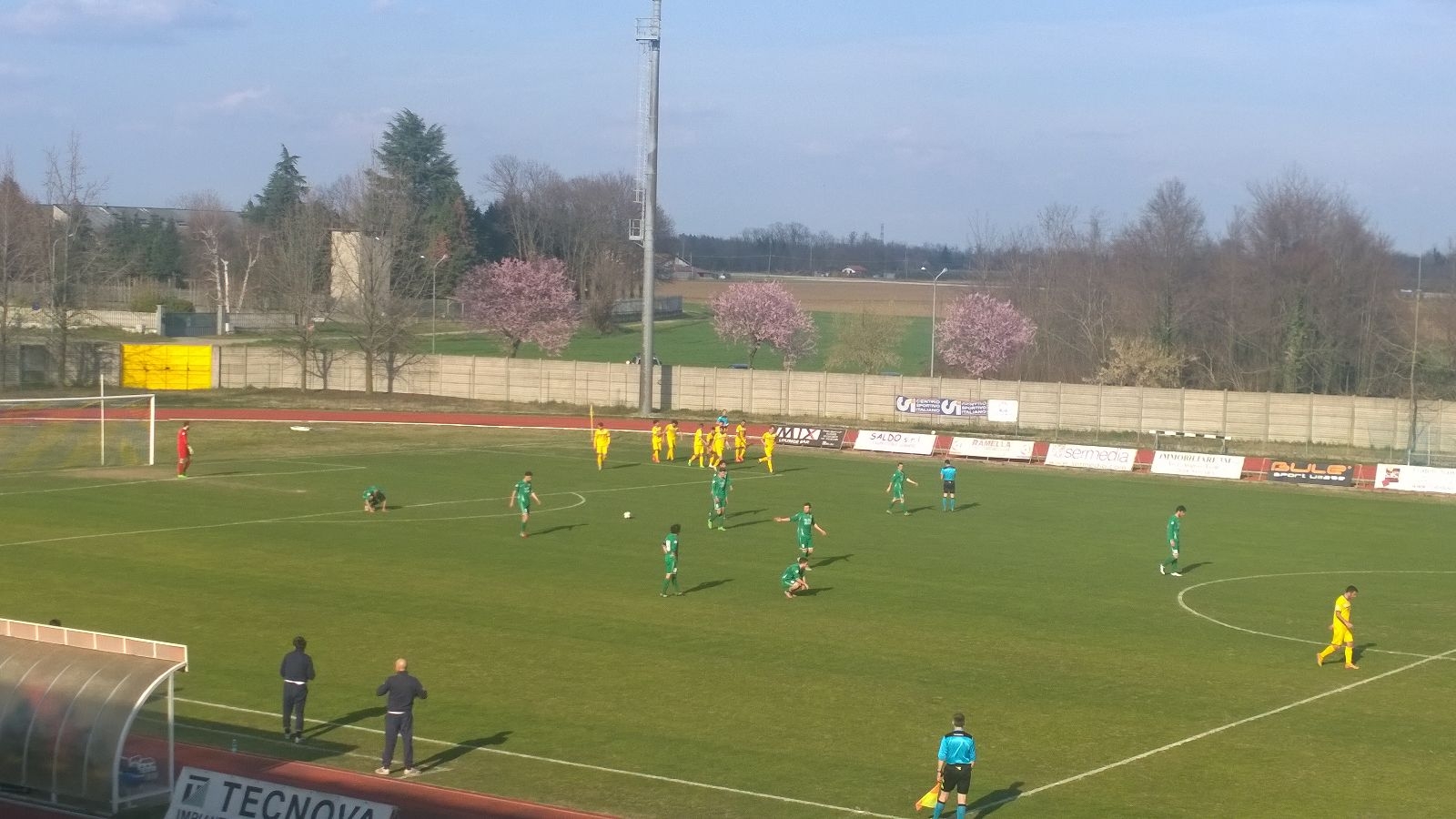 Castellazzo sconfitto dallo Sporting ma l’arbitro fa infuriare i biancoverdi