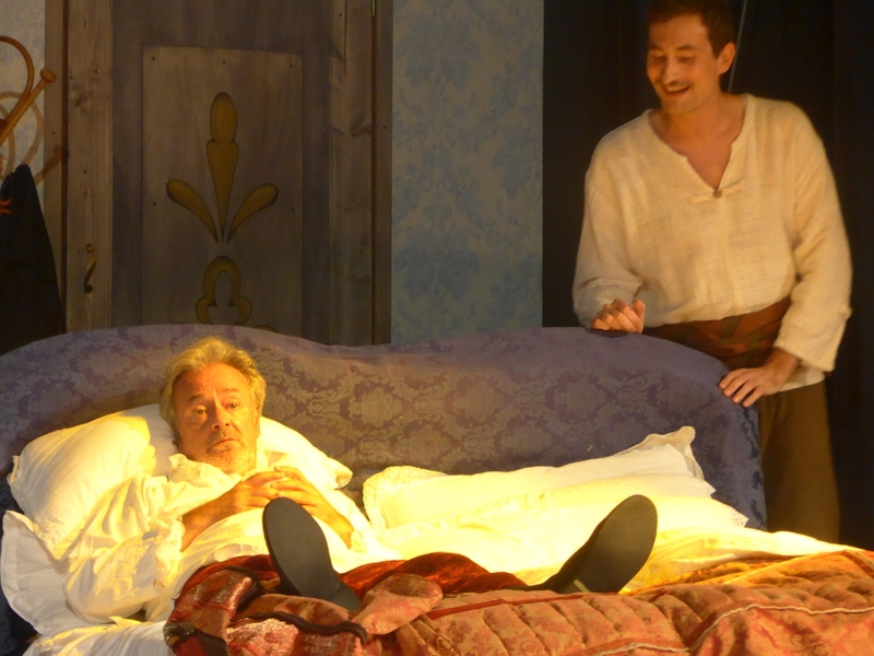 Corrado Tedeschi sul palco di Tortona con “Il volpone”