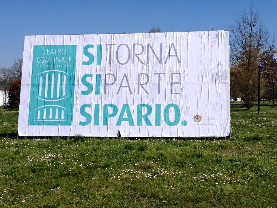 Teatro Alessandria: anche un nuovo logo per ricominciare