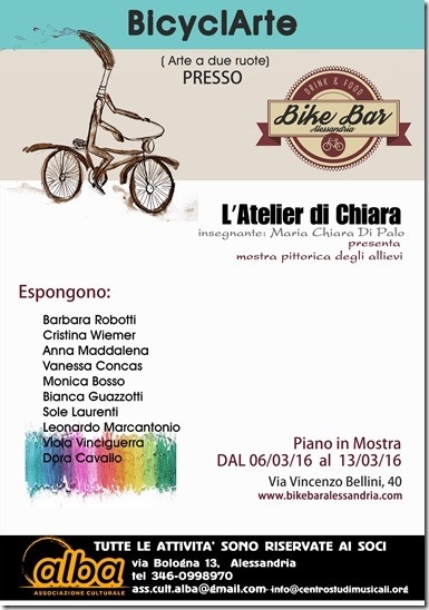 Bicyclarte, l’arte a due ruote