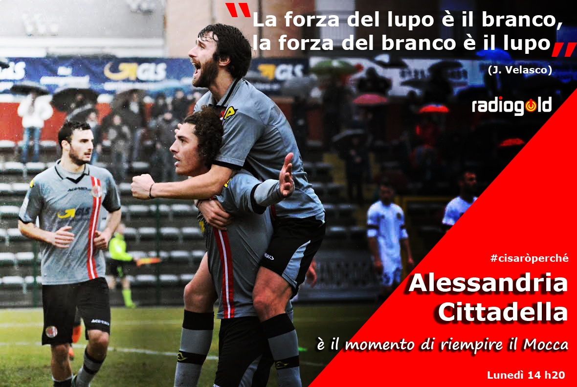 2200 biglietti già venduti per Alessandria-Cittadella; esaurita la Curva Nord…#cisaròperchè