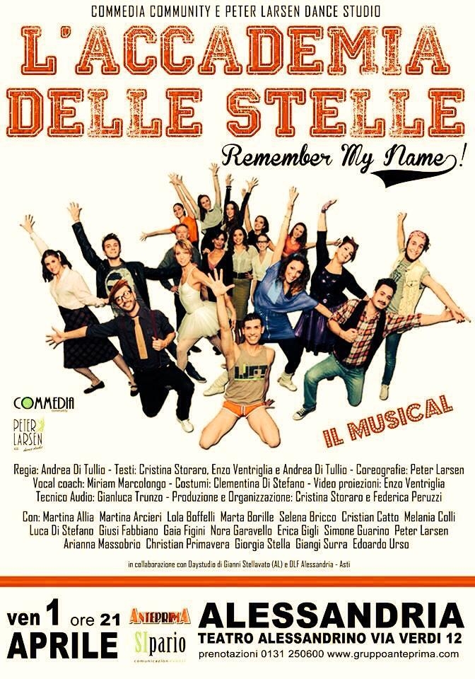 “L’Accademia delle stelle”, il musical al teatro Alessandrino