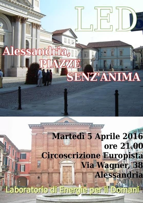 Alessandria, piazze senz’anima