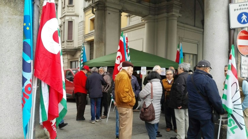 “Cambiare le pensioni e dare lavoro ai giovani”: sabato un presidio unitario di Cgil, Cisl e Uil [FOTO]