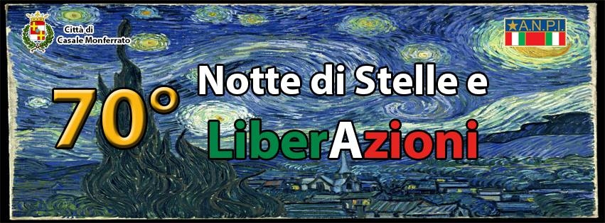 Notte di stelle e LiberAzioni a Casale