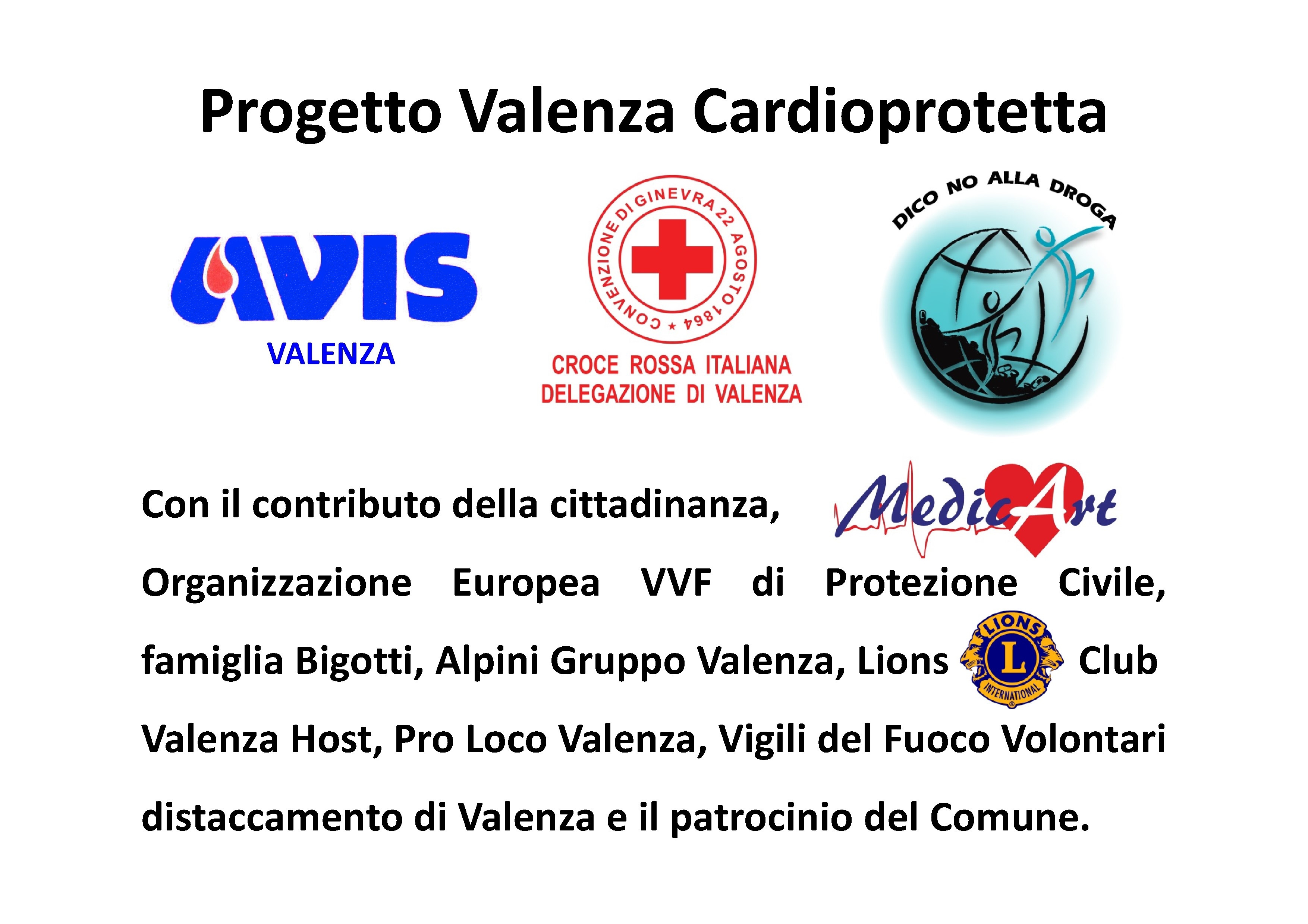 Taglio del nastro domenica per i due Defibrillatori Automatici Esterni acquistati grazie a Volontariamo
