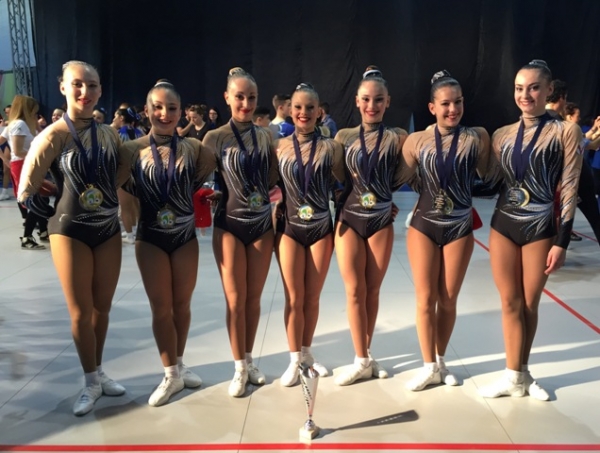 Aerobica: due titoli tricolori per le ragazze della Valentia