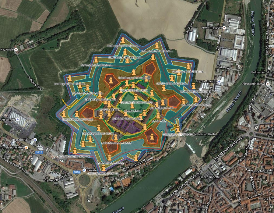 La bellezza della Cittadella di Alessandria in una rappresentazione interattiva