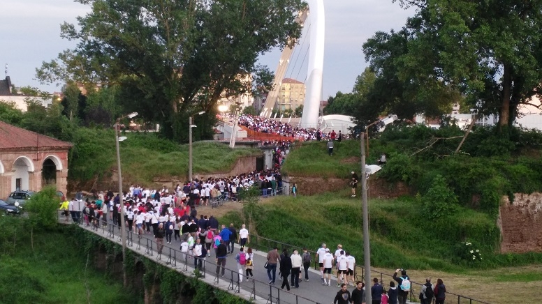 Le immagini della StrAlessandria 2016 in Cittadella e sul Meier