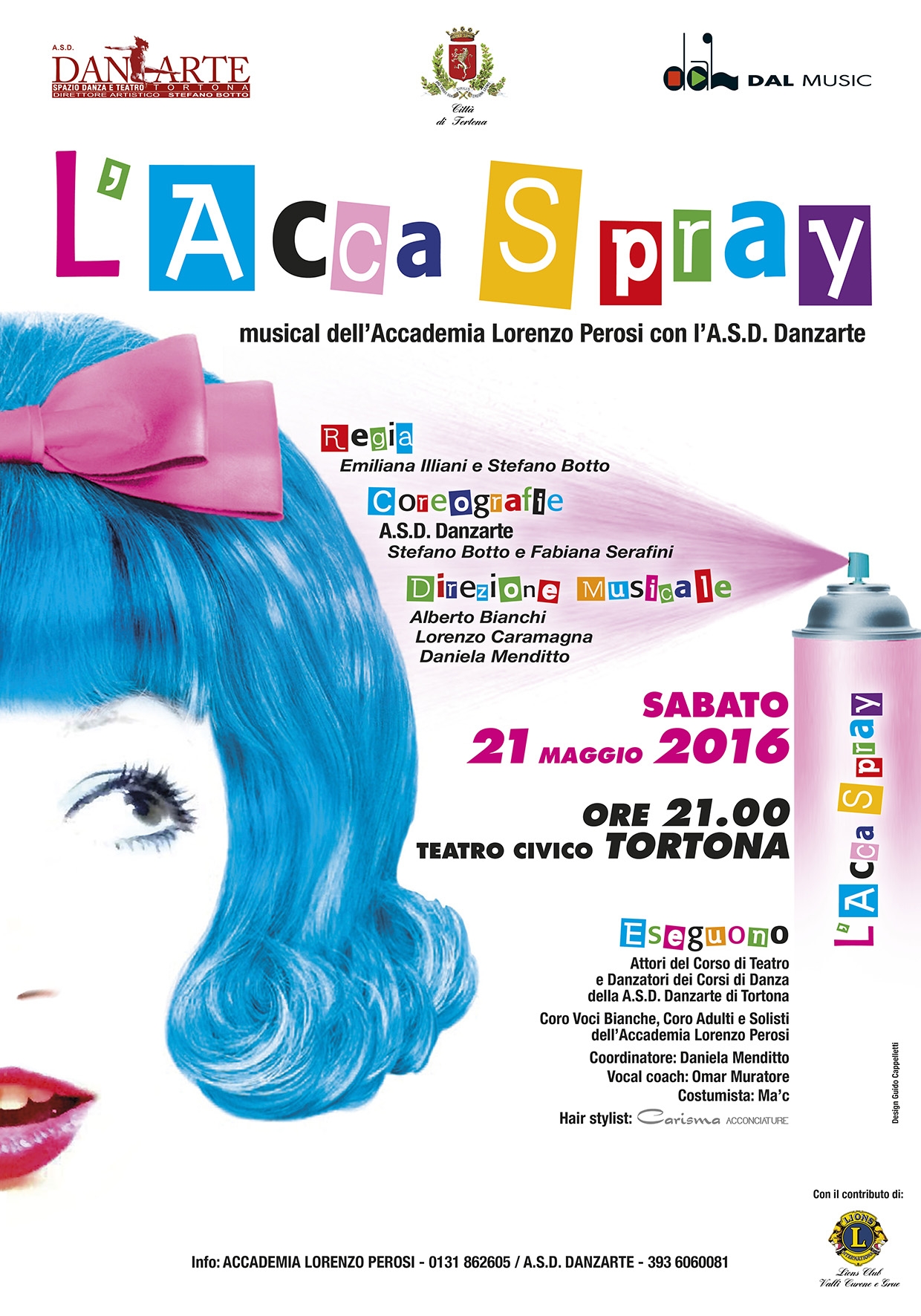 L’Acca Spray in scena al Civico di Tortona