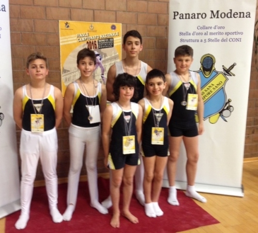 Ginnastica Artistica: buoni piazzamenti per i giovani della Forza e Virtù agli italiani