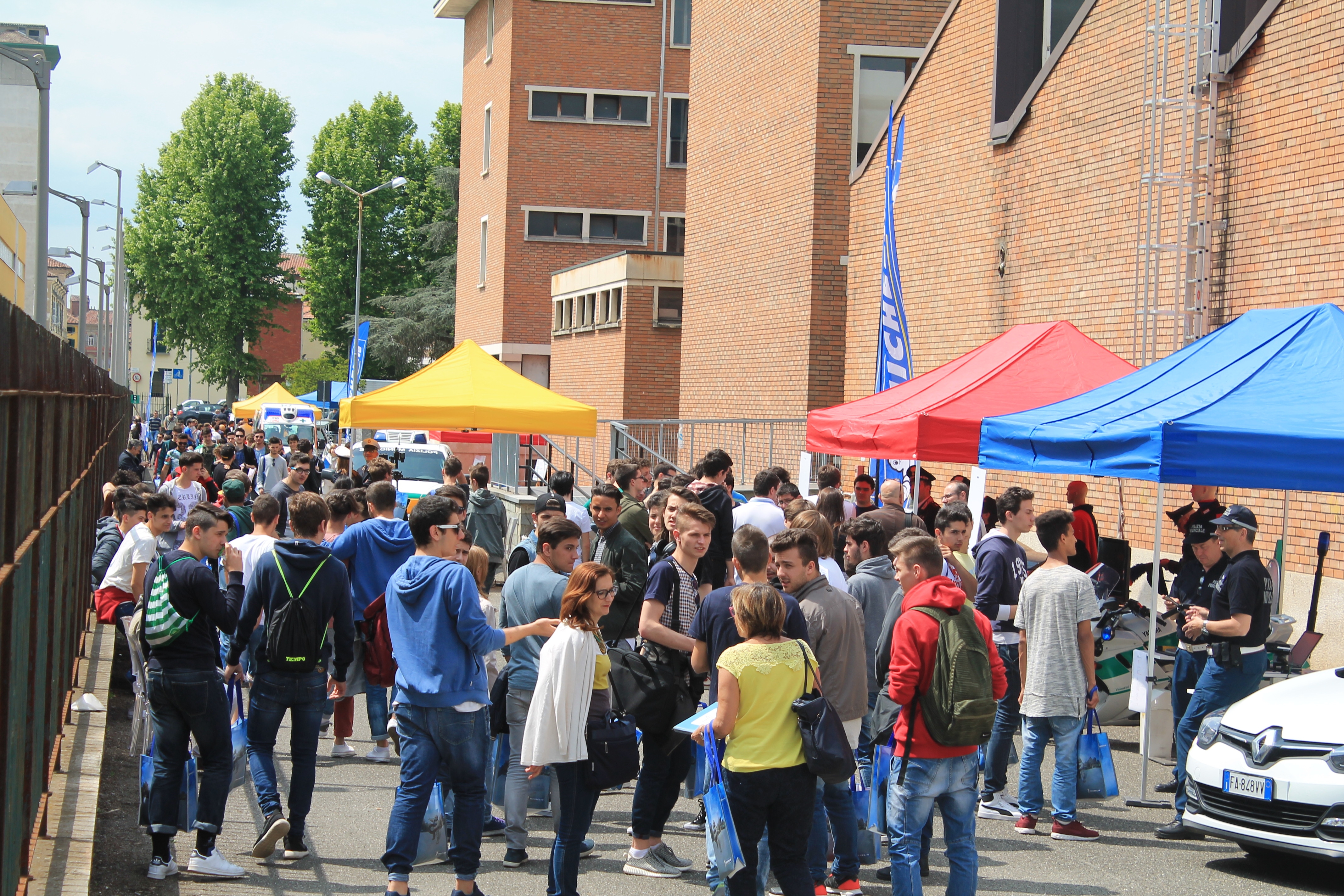 Il Villaggio Michelin per la sicurezza stradale al Volta di Alessandria [VIDEO]