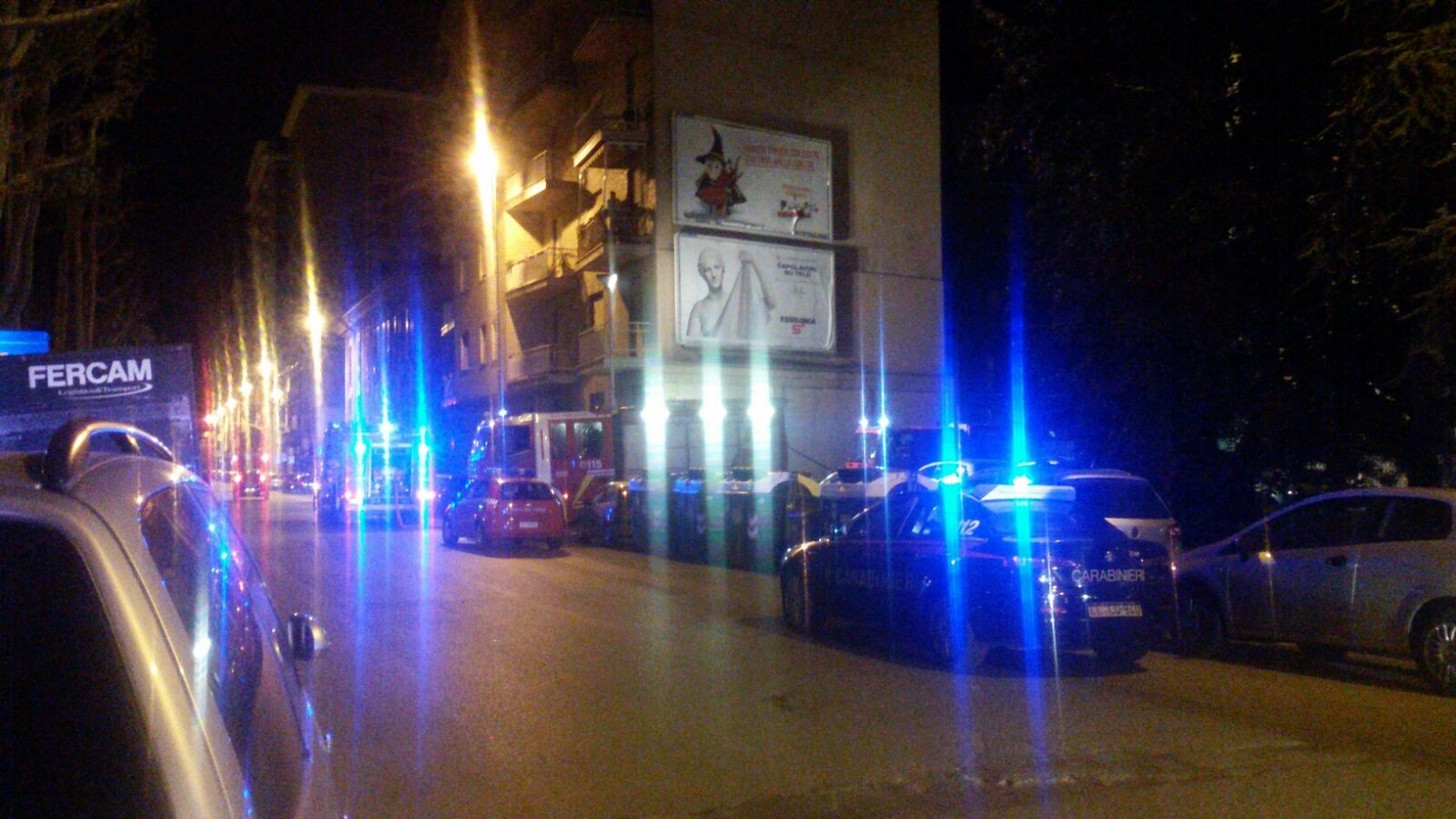 Incendio in una palazzina in Spalto Gamondio: due persone intossicate dal fumo e due alloggi inagibili
