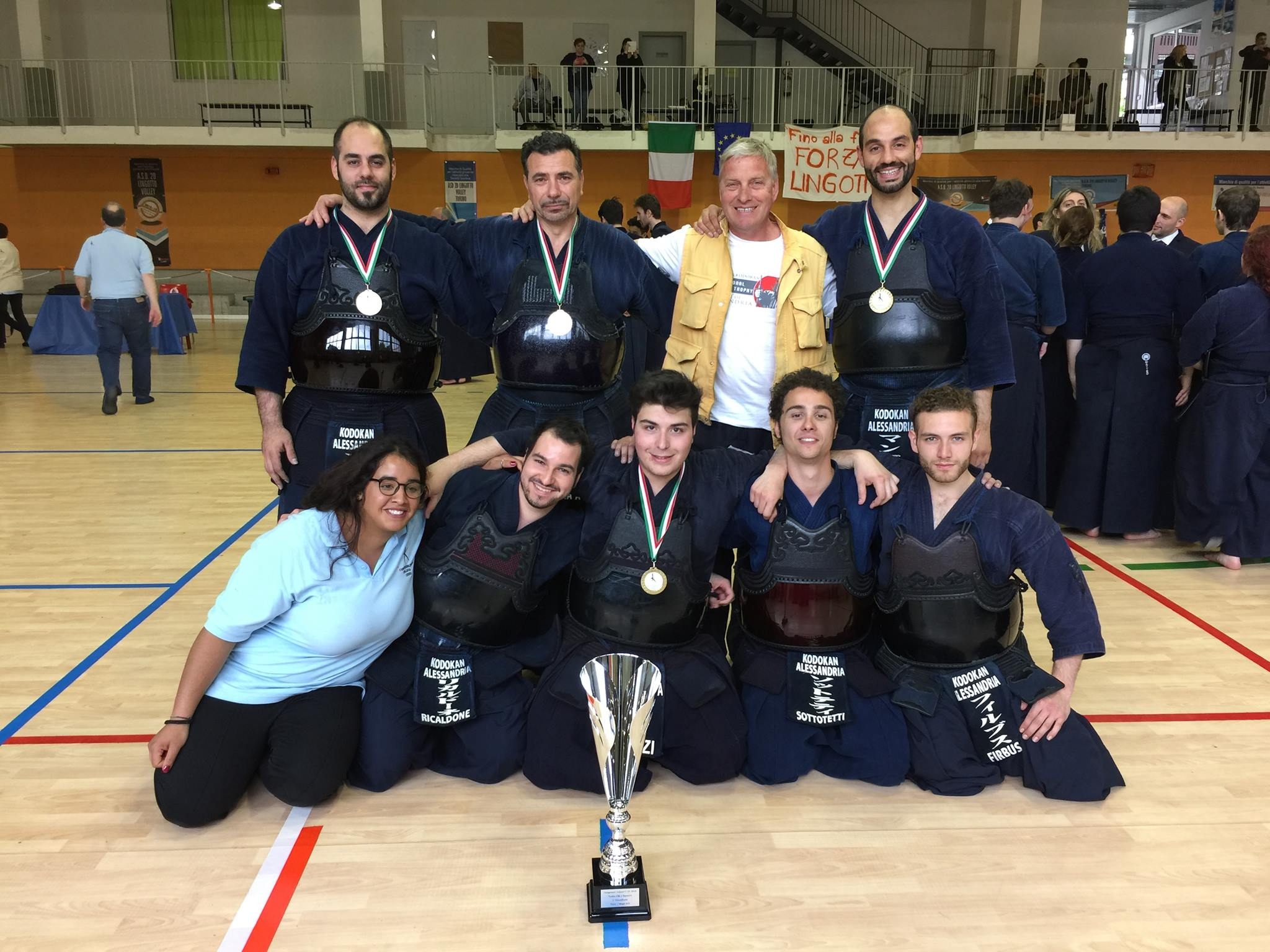 Kendo: il trio del Kodokan di nuovo campione d’Italia a squadre