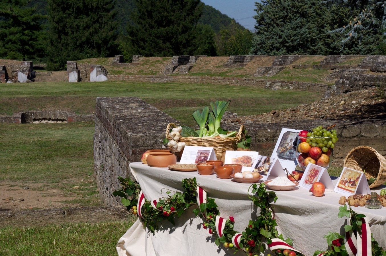 La storia del vino e del cibo di strada a Gavi e Libarna