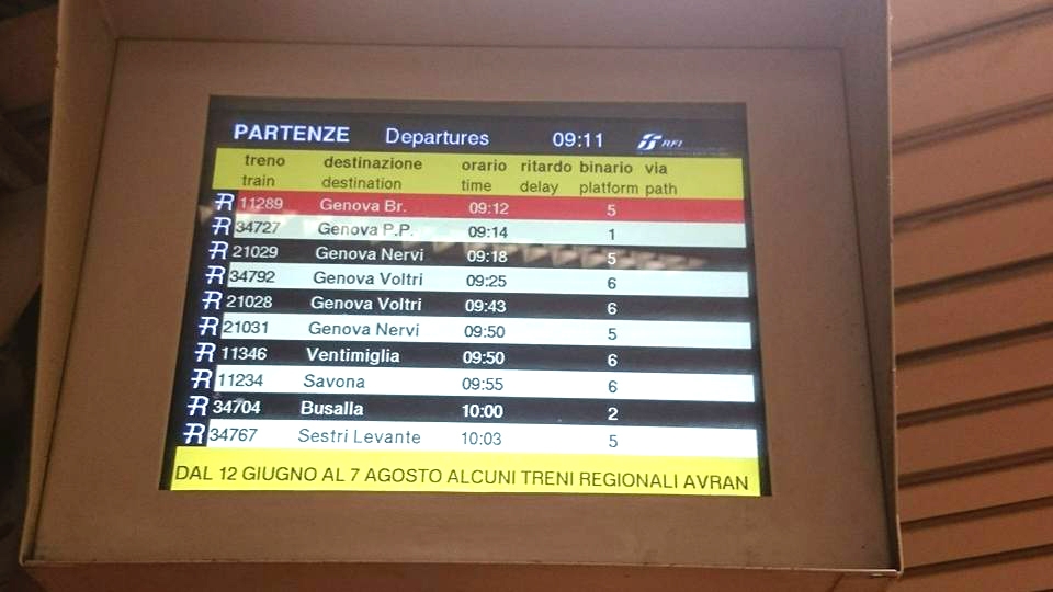 Dopo due giorni il nuovo orario estivo e i tanti disservizi esasperano i pendolari della Genova-Ovada-Acqui Terme