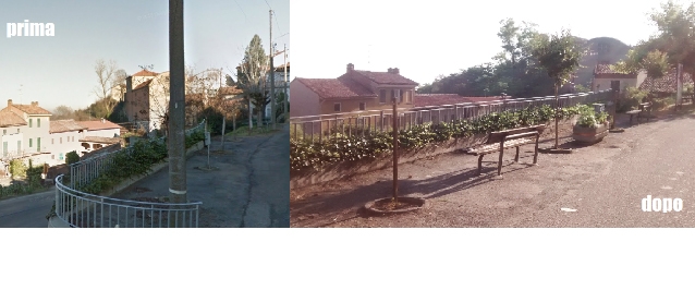 Il sindaco ne parla con i cittadini e il parcheggio selvaggio diventa un belvedere
