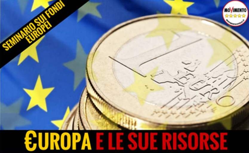 Il Movimento 5 Stelle organizza un seminario sui fondi europei