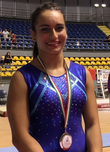 Ginnastica artistica: argento al volteggio per Arianna Rocca della Forza e Virtù agli Assoluti