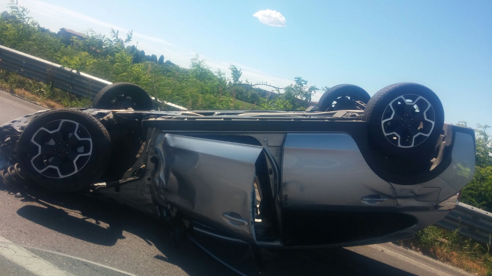 Incidente sulla tangenziale di Alessandria in direzione Acqui