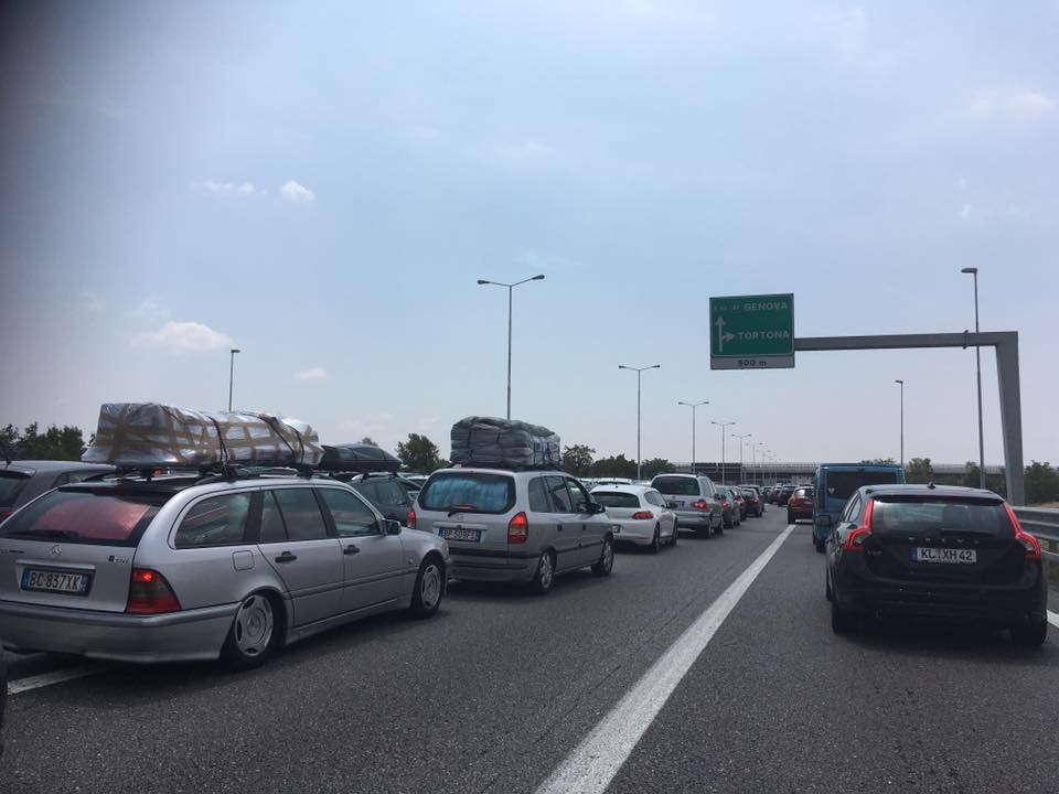 Disagi al traffico sull’A7 per un incidente