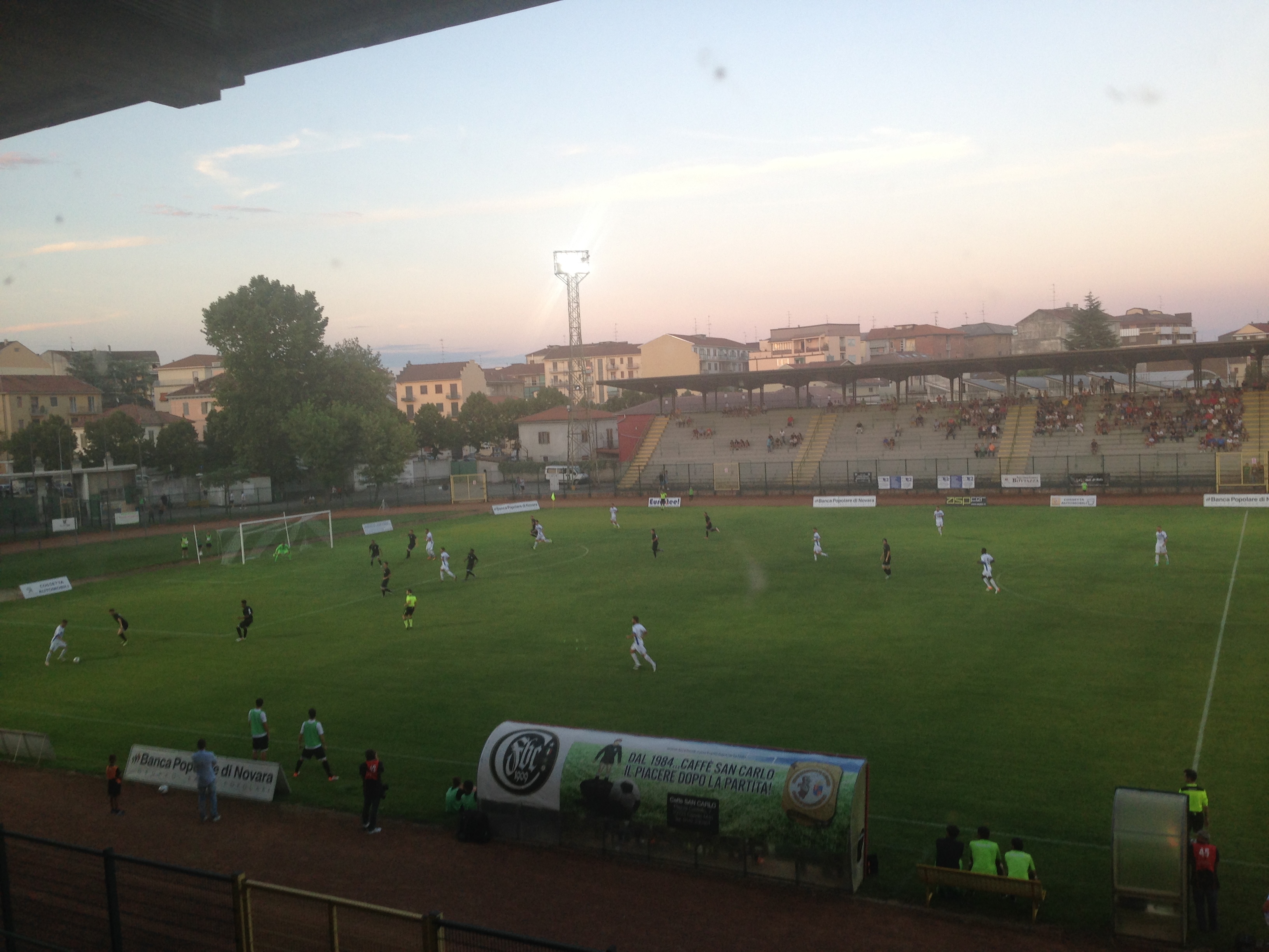 Casale: il Novara accelera nel primo tempo e domina 5-0 al Palli