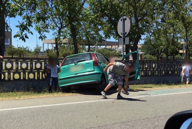 Incidente sulla statale Novi-Alessandria. Sei persone ferite