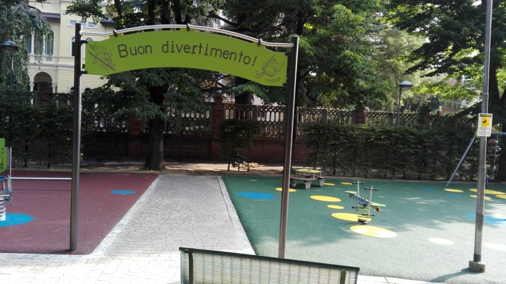 Aperti i nuovi giardini di viale Oliva a Valenza [FOTO]