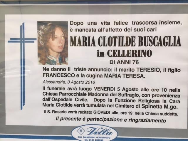 Addio alla professoressa che amava la Francia: Maria Clotilde Buscaglia