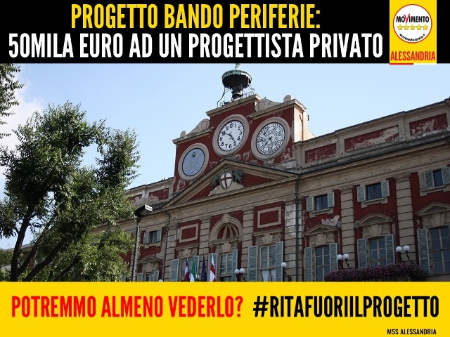 Sul Bando Periferie il Movimento 5 Stelle attacca Rita Rossa: “Peggio di così non si poteva fare”
