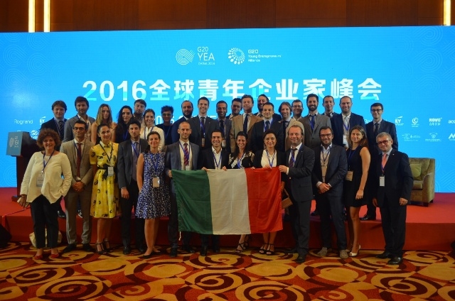 Manuel Alfonso nella delegazione dei Giovani Imprenditori di Confindustria al G20 di Pechino