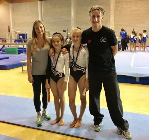 Ginnastica Artistica: le giovani Coco e De Mello senza rivali al debutto del campionato regionale