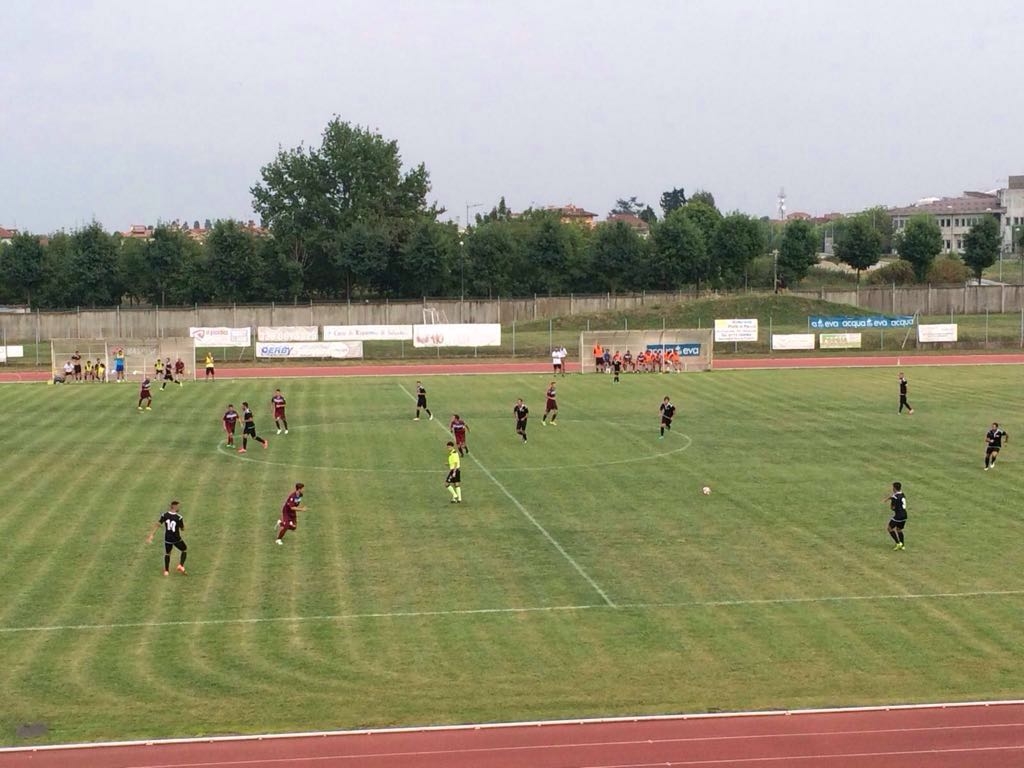 Sconfitta e prestazione incolore: il Calcio Tortona cade a Saluzzo