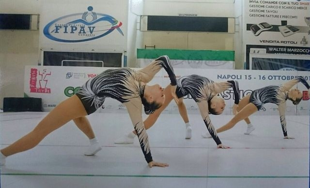 Aerobica: il trio della Valentia Barbagallo, Forsinetti e Picchio prime in Coppa Italia