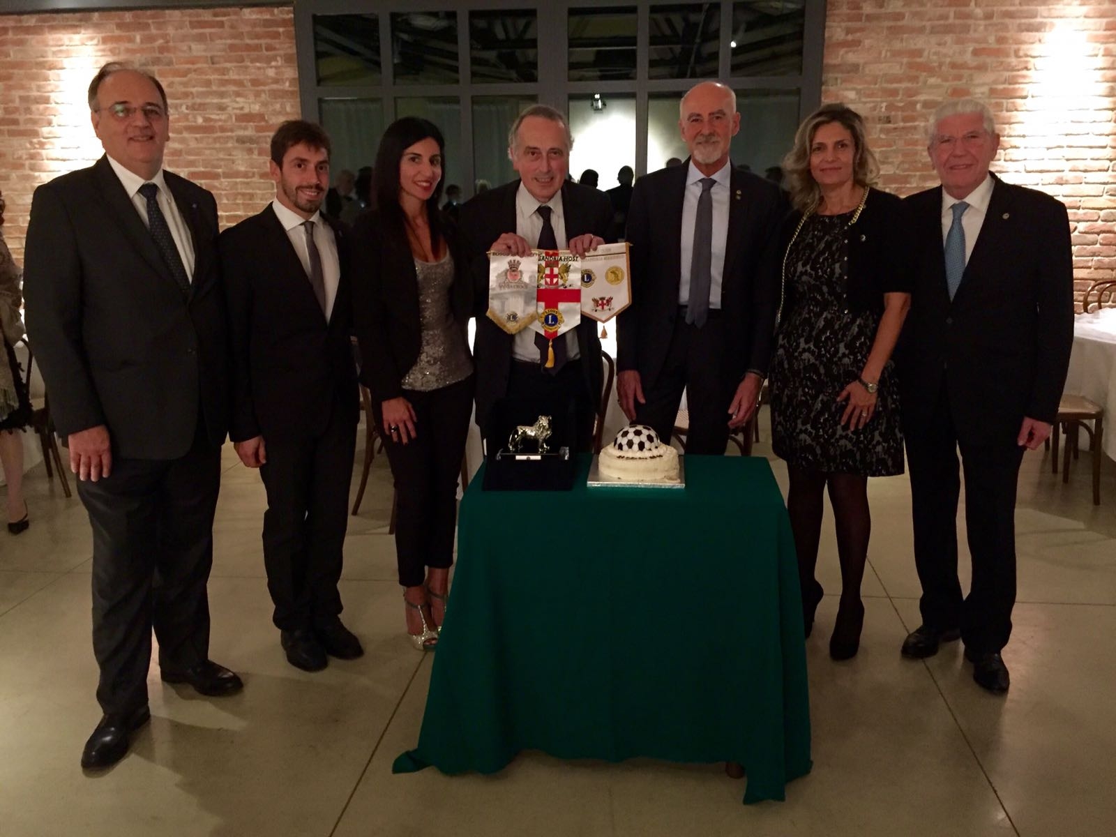 Giancarlo Abete ospite dei tre Lions Club alessandrini [VIDEO]