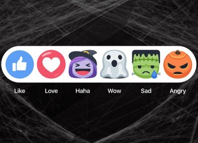 Halloween sbarca su Facebook: ecco le nuove mostruose reazioni