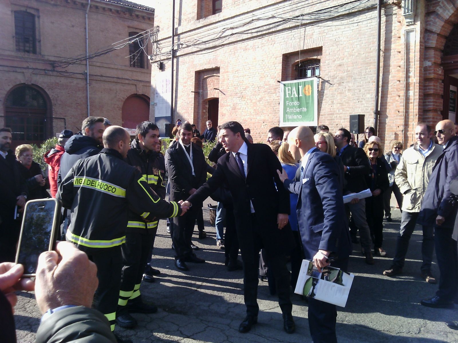 “La Cittadella possibile sede anche di eventi nazionali”: Renzi affascinato dall’ex fortezza e dal Meier
