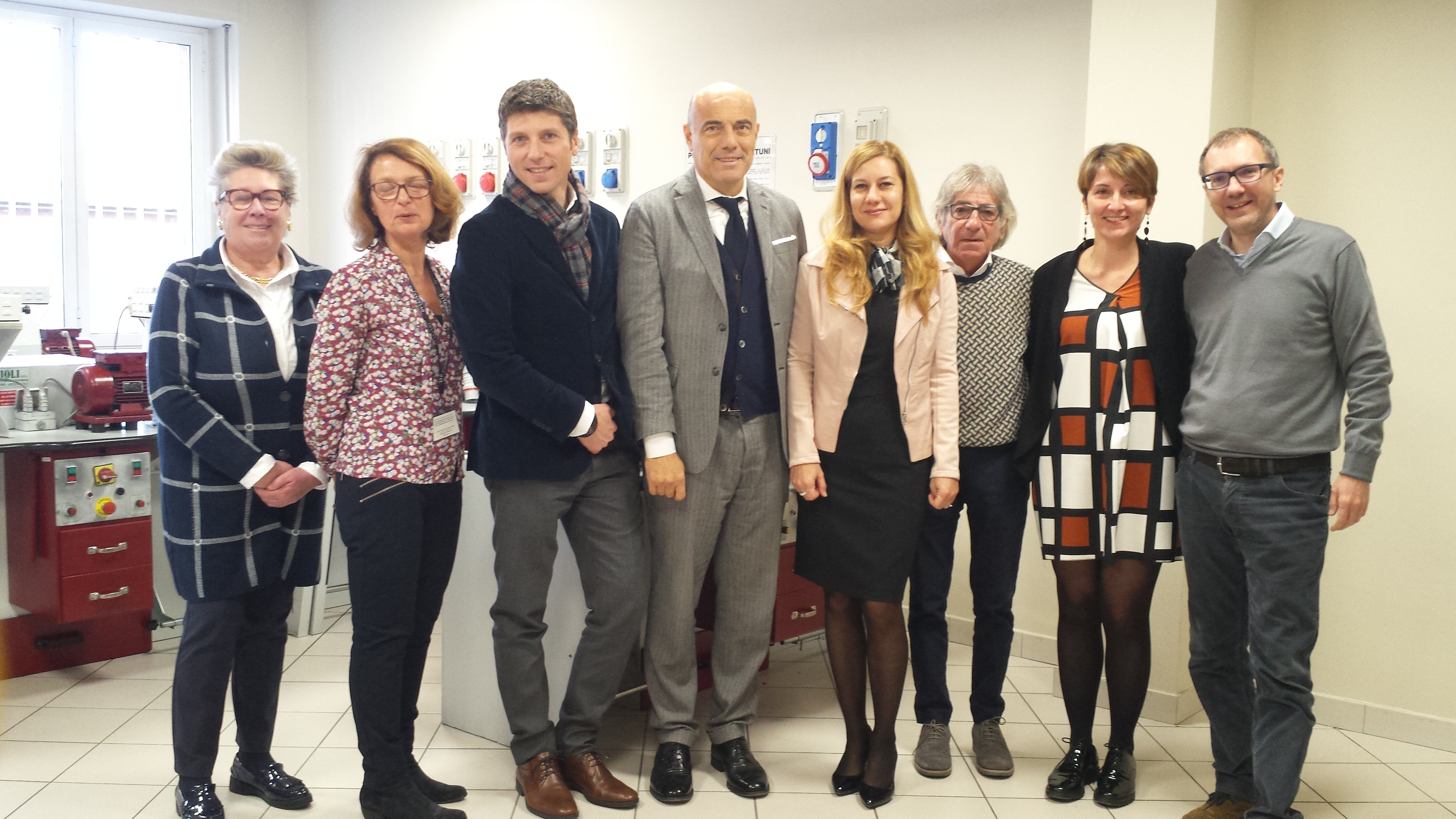 La direttrice dell’istituto dei mestieri di eccellenza di Parigi in visita al For.al di Valenza