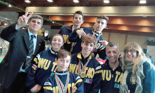 Kung Fu: alla Scuola Wutao quattro neo campioni italiani