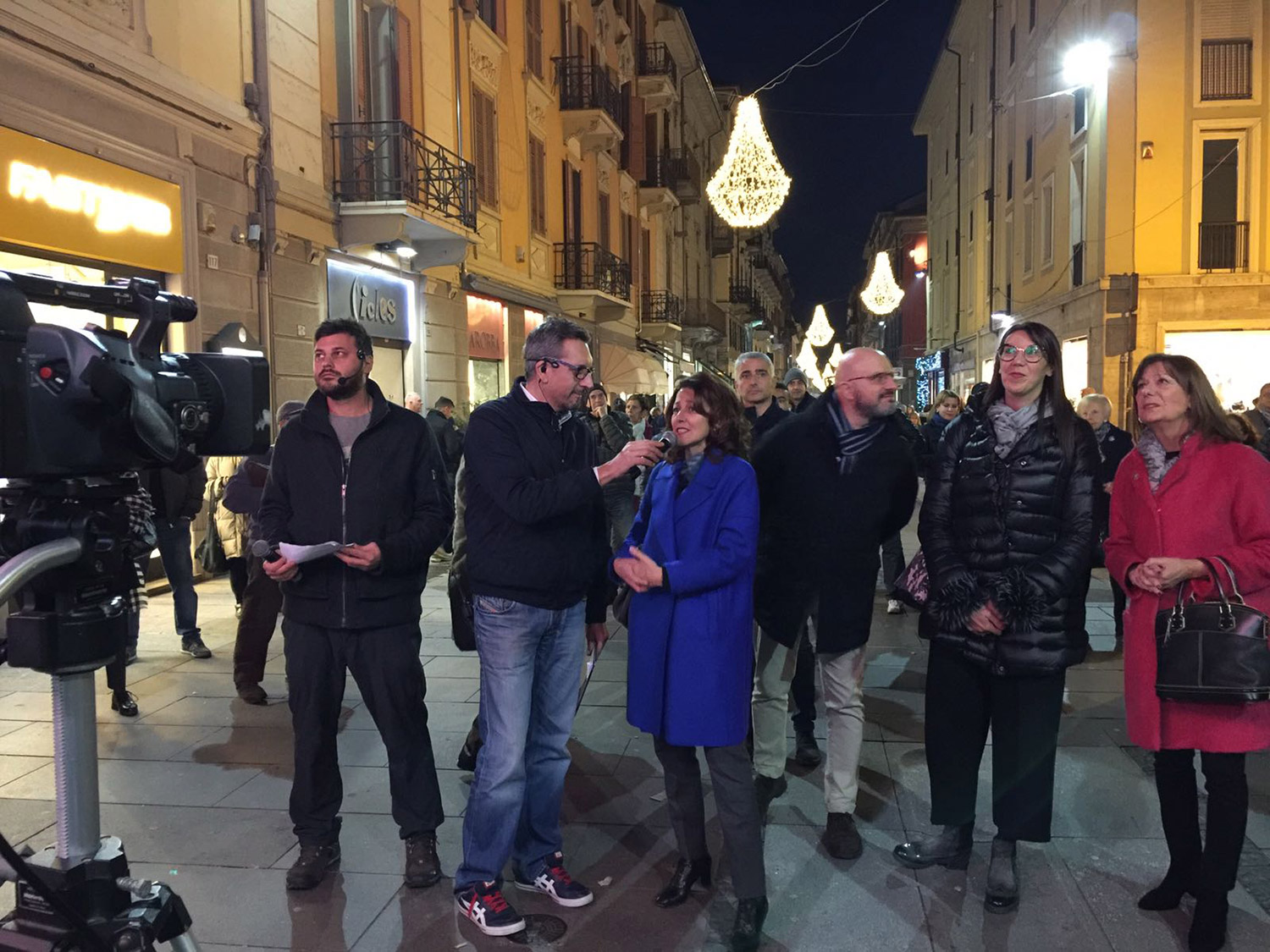 Ad Alessandria le luminarie accendono la magia del Natale